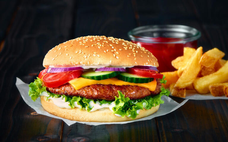 Hjemmelavet burgerdressing